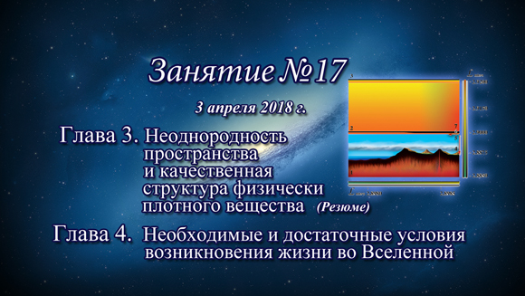 Константин Майоров «Неоднородная Вселенная» - Курс 4 Занятие 17 (2018.04.03)